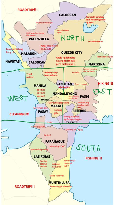 manila list of cities